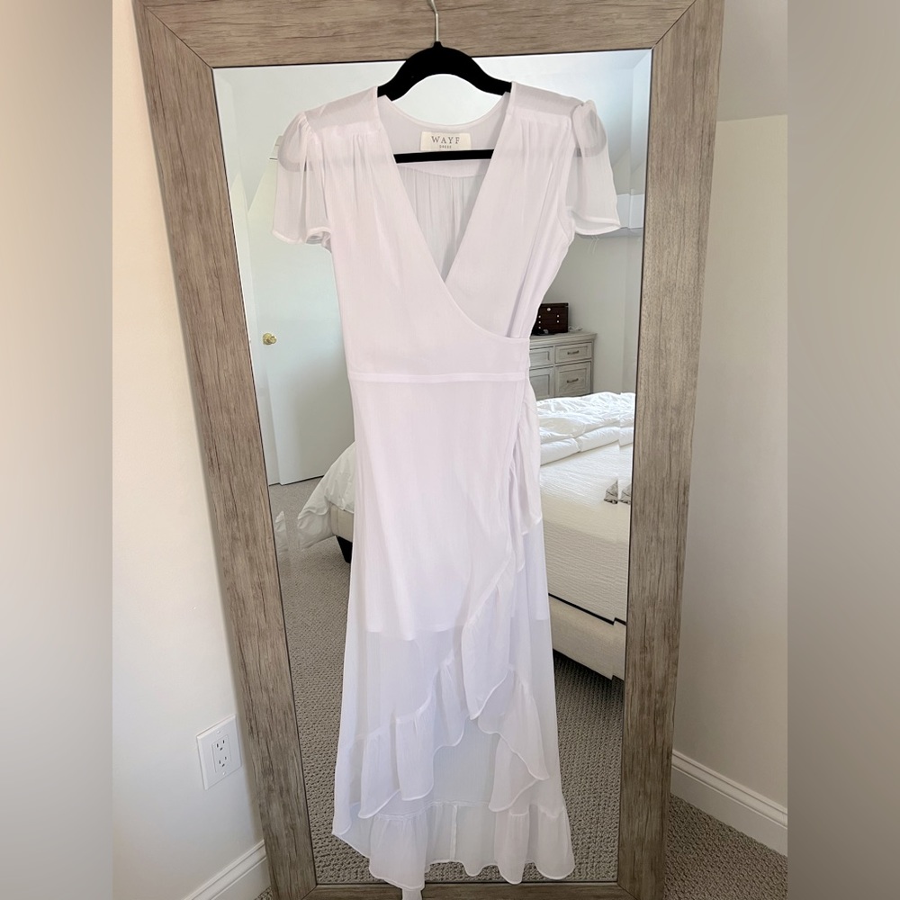 WAYF Natasha Wrap Dress